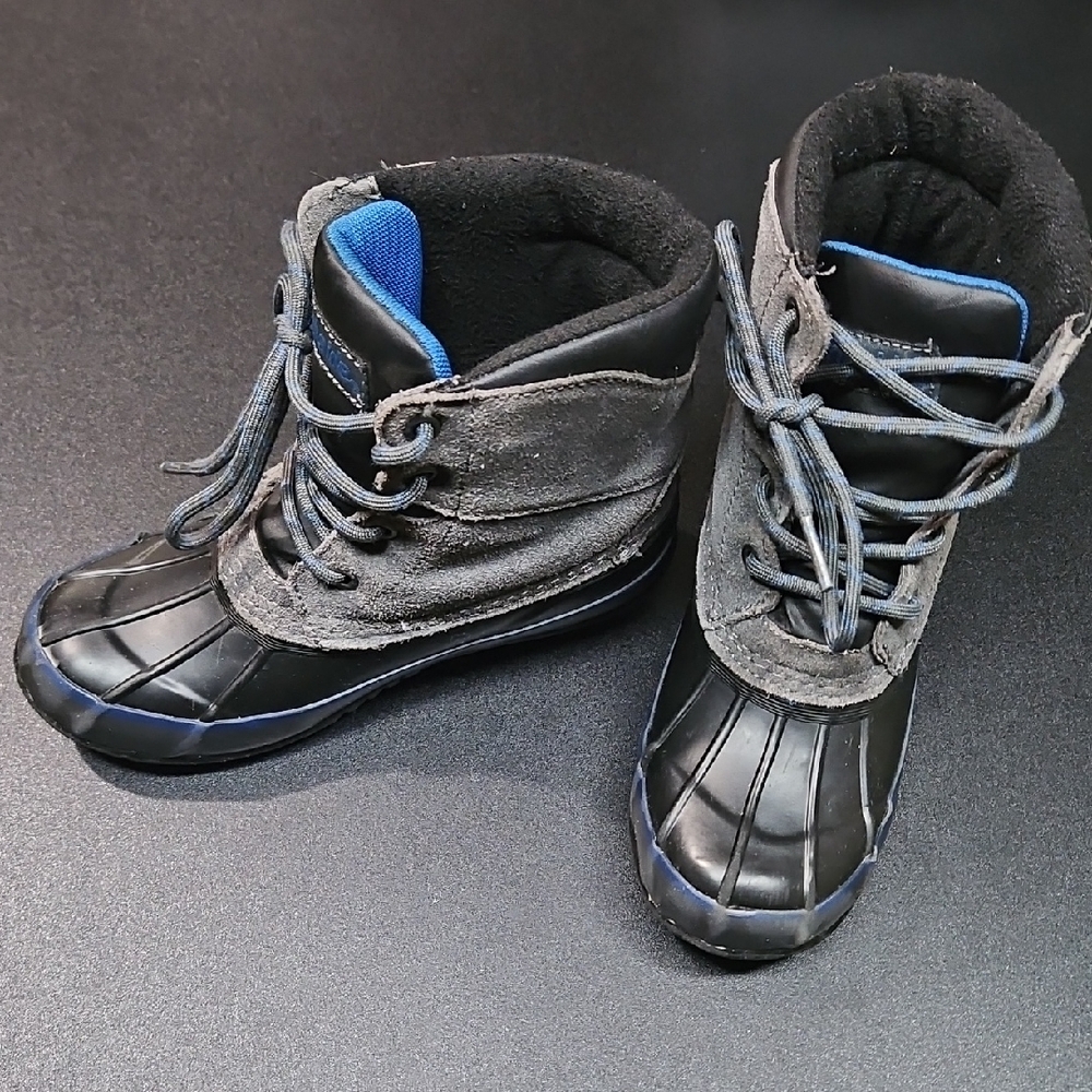 Northside Kids Boots - Black and Blue Size 1